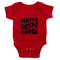 Mama Needs Coffee Short Sleeve Bodysuit